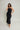 Millie Floral Lace Midi Skirt - Black