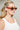 Violet Oval Frame Polarized Sunglasses - Tortoise