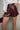 Bianca Faux Leather Shorts - Burgundy