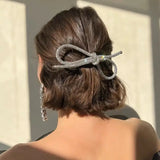 Crystal Bow Barrette