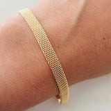 Gold Mesh Bracelet