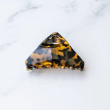 Shark Fin Hair Claw Clip - Amber