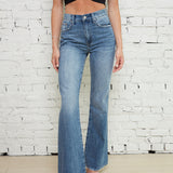 Candace High Rise Relaxed Flares