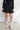 Rayna Black Pleated Skirt