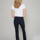 Sadie Front Vented Slim Boot Cut Jeans