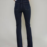 Sadie Front Vented Slim Boot Cut Jeans